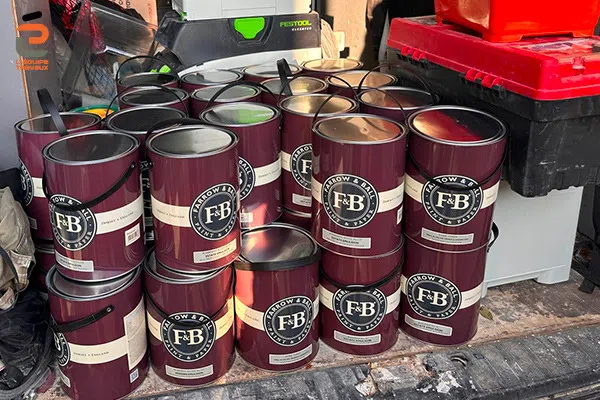 Peinture Farrow & Ball pour la rénovation d'une maison à Sète