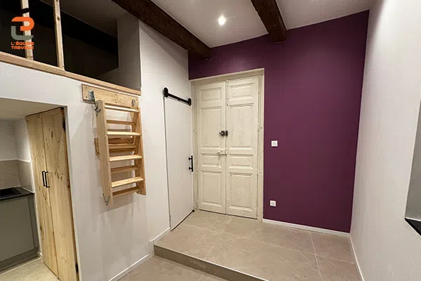 Aménagement d'un studio dans un petit espace à Calvisson